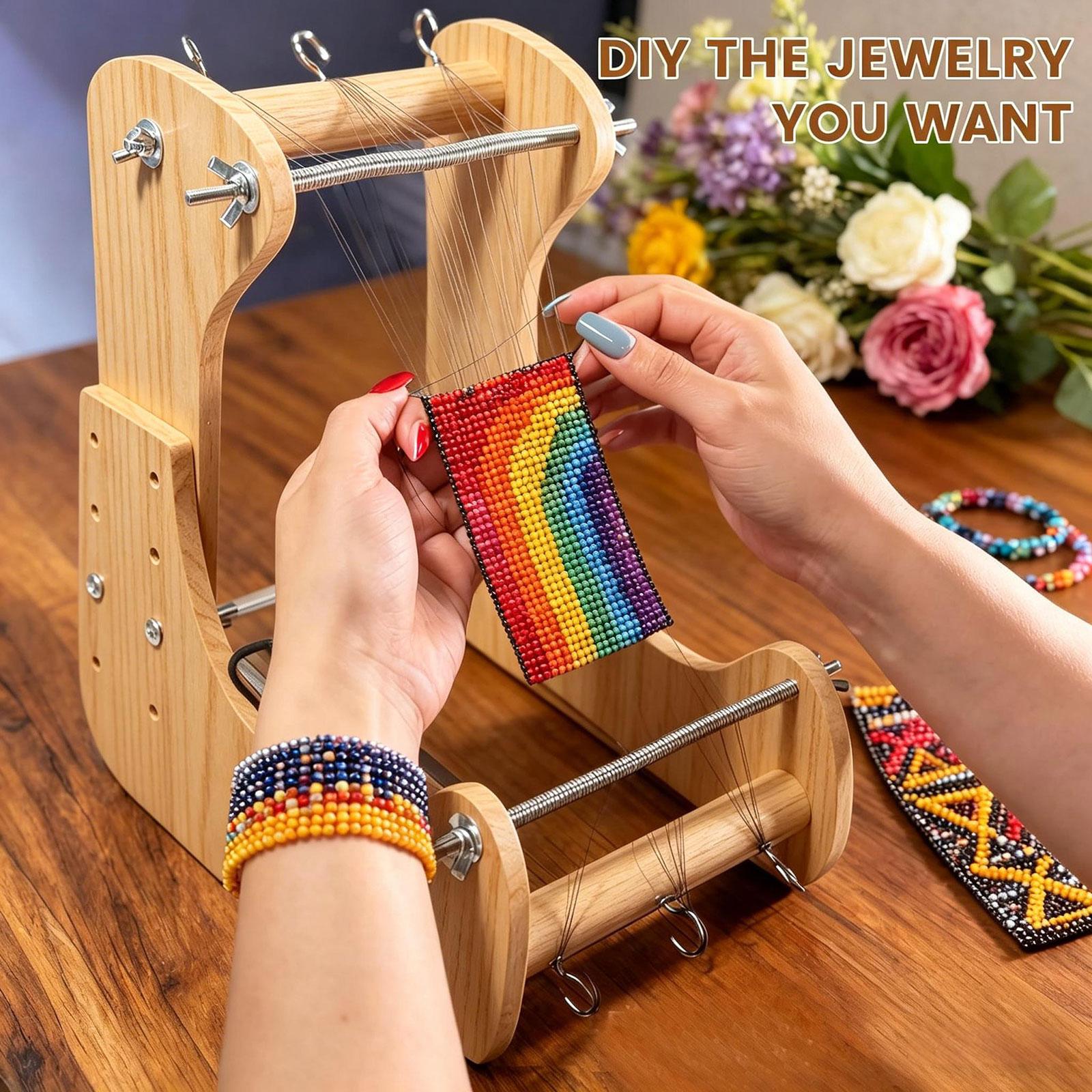 إطار خشبي متعدد الاستخدامات قا - مراجعة Loom Weaving Frame وسعره