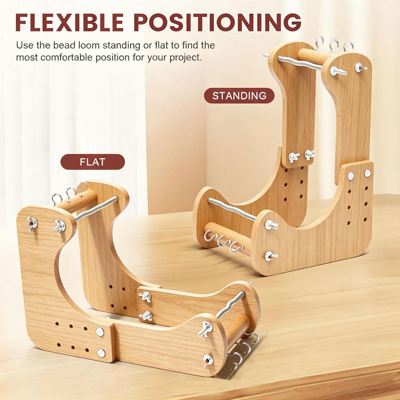 إطار خشبي متعدد الاستخدامات قا - مراجعة Loom Weaving Frame وسعره
